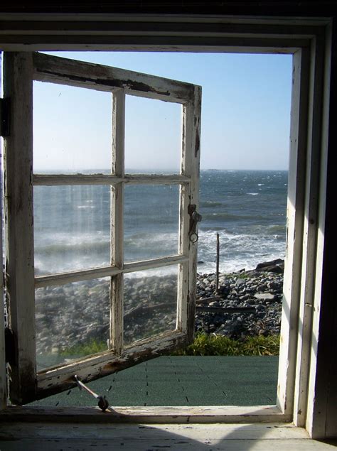 Cottages By The Sea Beach Cottages Window View Open Window Monhegan