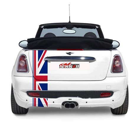 Union Jack Rear Decal Sticker For Mini Cooper S Countryman R55 R56 R60