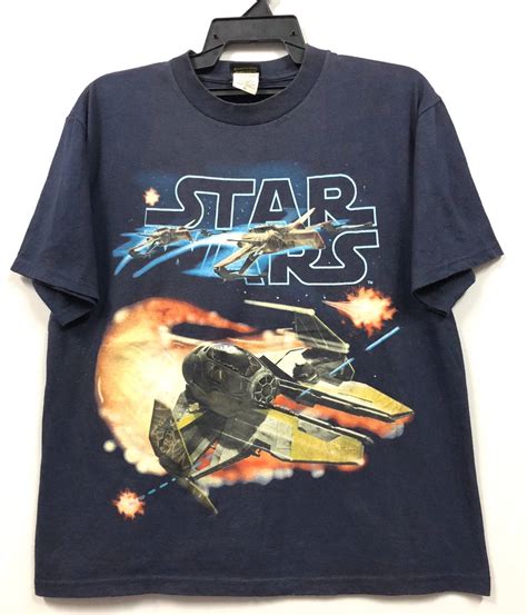 Vintage Vintage Star Wars Episode 1 3d T Shirt 90s Rare Grailed