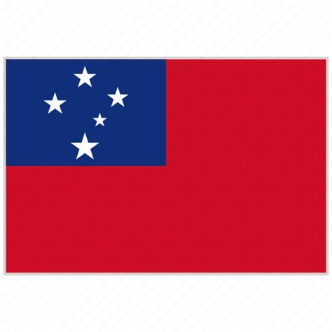 Country, flag, national, national flag, samoa, samoa flag, world flag icon