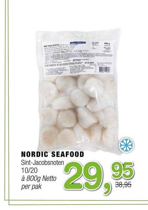 Nordic Seafood Sint Jacobsnoten Aanbieding Bij Amazing Ori Ntal