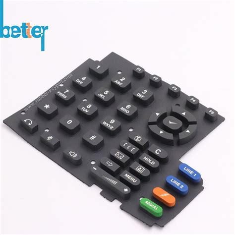 Different Protective Coatings For Silicone Rubber Button Keyboard