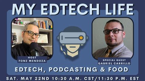 Edtech Podcasting Food Youtube