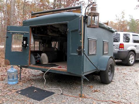 Homemade Diy Camper Trailer Made From Recycled Stuff Diy Camper