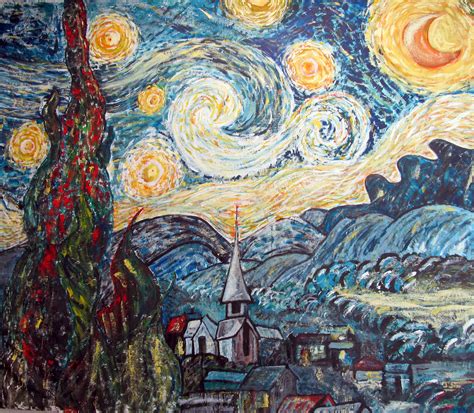 Lista 92+ Foto The Starry Night Vincent Van Gogh Mirada Tensa