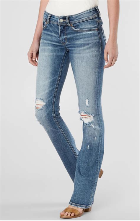 Bootcut Flare Jeans Perfect For Summer Rodeos Buckle Women Jeans