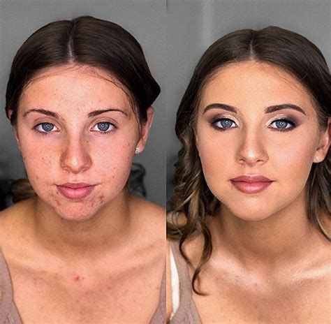 La magia del maquillaje 20 fotos del antes y después de mujeres con