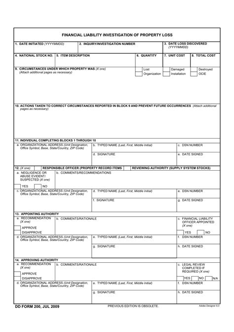 Dd Form 200 Fill Out Sign Online And Download Fillable Pdf