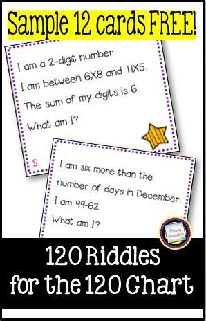 These riddles will engage your child without causing too much frustration. 100 Riddles for the Hundred Chart - 3rd Grade Free Sample! | Mental math, Third grade math, Math ...