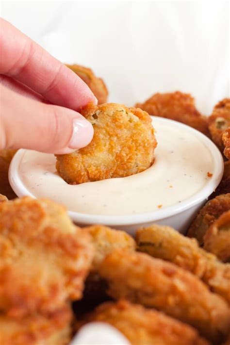 Fried Pickles How To Make Fried Pickles Mama Loves Food