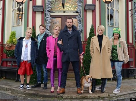 eastenders first look of danny dyer as queen vic pub landlord mick carter as the soap s