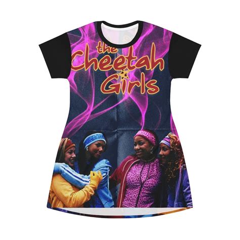 The Cheetah Girls T Shirt Dress Etsy