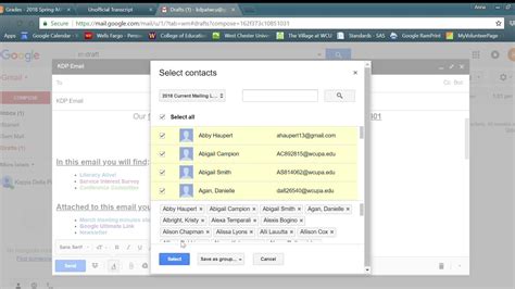 How To Add Contacts In Gmail Youtube