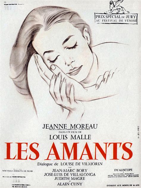 Les Amants The Lovers Louis Malle Vintage French Painting By Kimberly