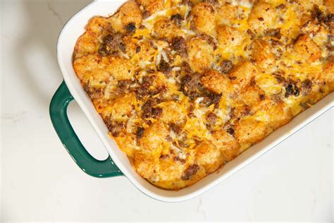 You Will Just Love This Easy Cheesy Breakfast Casserole Made With