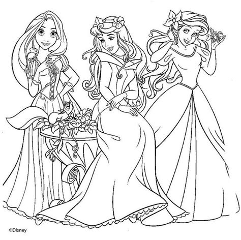 Im Genes Para Colorear De Las Princesas Disney Fotos Imagenes Y