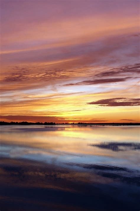 Nature Landscape Sea Coast Sunset Red Sky Iphone X 876543gs