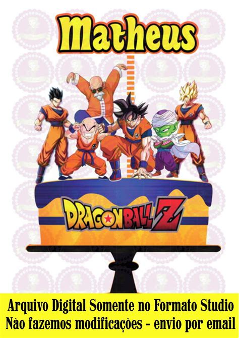 The second season of the dragon ball z anime series contains the captain ginyu arc, which comprises part 2 of the frieza saga. ARQUIVO DE CORTE - TOPO DE BOLO DRAGON BALL Z 002 REF 204 ...