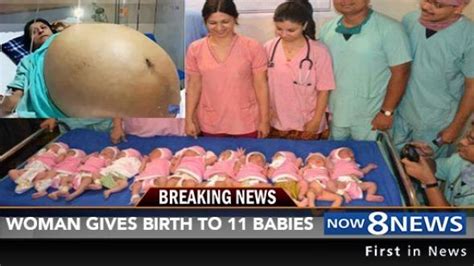 Indiana Woman Gives Birth To 11 Baby Boys Without C Section Delivery