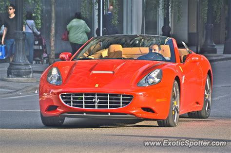 Ferrari California Spotted In Chicago Illinois On 09142013 Photo 2