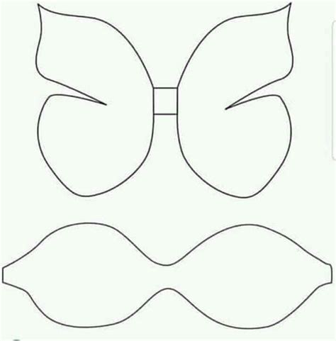 My daughter's hair finally grew long enough to do something with so i made a set of faux leather hair bows. Pin by Brenda Ashton on Crafty | Diy hair bows, Bow template