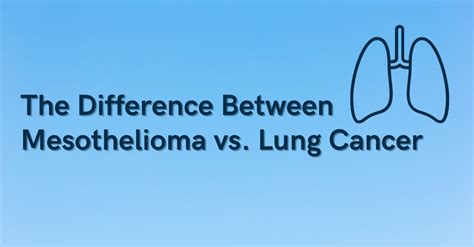 Though it cannot be cured, treatment can help manage symptoms. Mesothelioma vs Lung Cancer - Differences & Symptoms