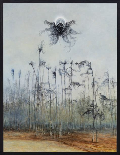 Zdzisław beksiński was a very prolific artist, usually creating several dozens of works a year. Zdzisław Beksiński - obraz QL - Beks.pl