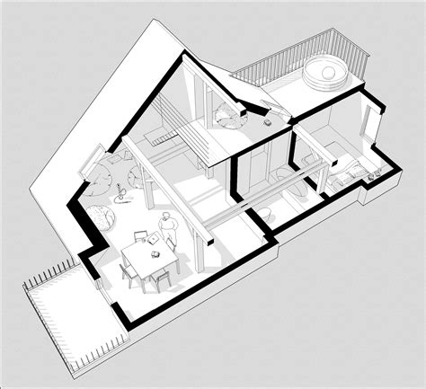 Attic Refurbish Loft For Artist Architecture Design Drawing