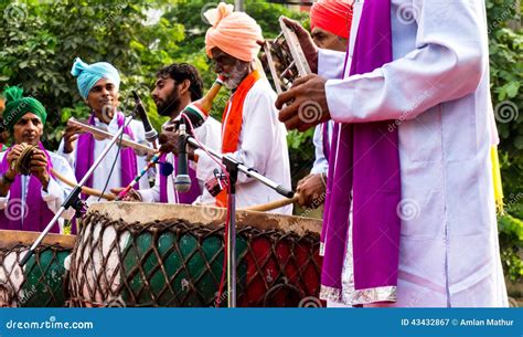 Traditional North Indian Musicians Editorial Photography Image Of