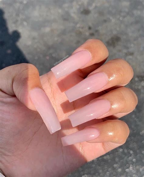Wifeofsosa💕 Long Acrylic Nails Square Acrylic Nails Pink Acrylic Nails