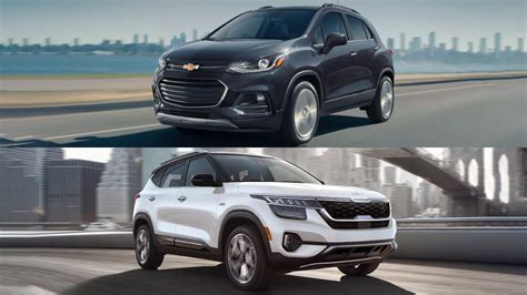 2022 Chevrolet Trax Vs 2022 Kia Seltos Which Is Better Autotrader