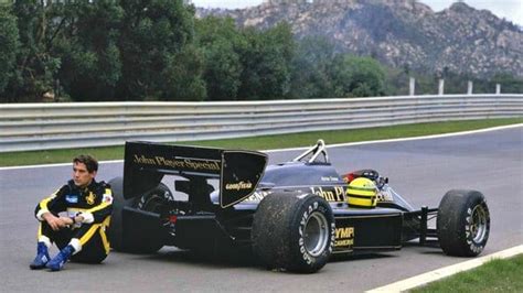F1 Iconic Stories Ayrton Sennas Days With Lotus Cm Helmets
