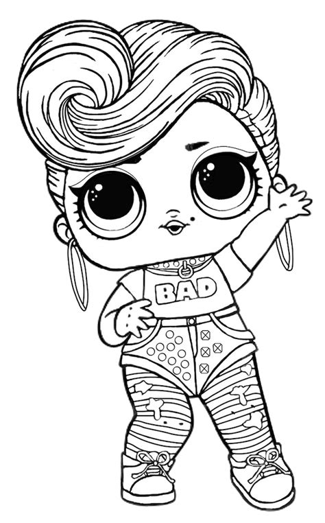 √ Lol Surprise Omg Dolls Colouring Pages Recipe Delicious