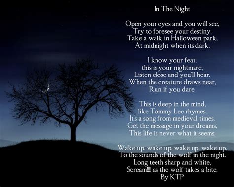 It presents the voice of an imaginary character speaking directly, without any narration on part of the dialogues in dramatic poetry provide the key to understanding the poems' events. #poem #thriller #horror | Visual poetry, Poems, Poetry
