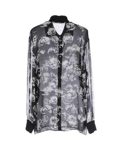 Emanuel Ungaro Patterned Shirts And Blouses In Black Modesens