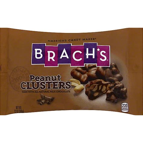 Brachs Milk Chocolate Peanut Clusters Candy 12 Oz Bag Shop
