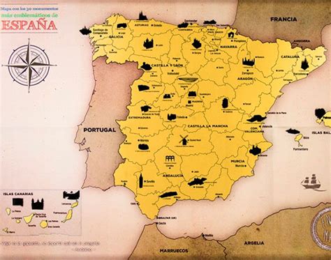 España, también denominado reino de españa, es un país transcontinental, miembro de la unión europea, constituido en estado social y democrático de derecho y cuya forma de gobierno es la. Mapa rascar España