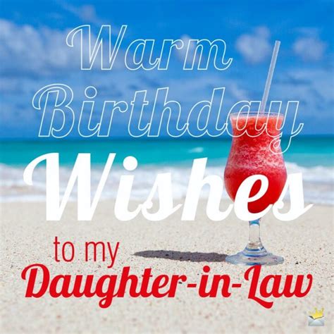 Happy Birthday Daughter In Law Wishes For Her