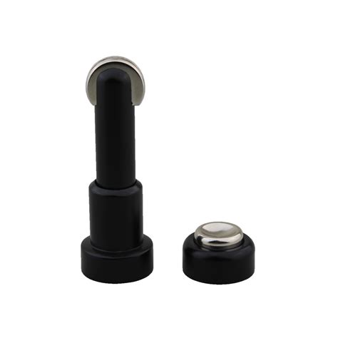 The everbilt magnetic doorstop with catch is designed to keep doors fully open while helping to prevent wall damage. Emro 50018RMB Magnetic Door Stop Round Adjustable 83-90mm ...