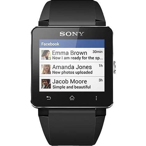 Sony Smartwatch 2 Sw2 Black Buy Smartwatch Compare Prices In Stores