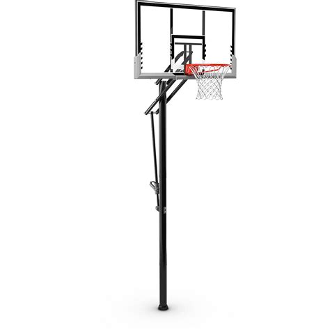 Spalding Pro Glide 54 In Inground Acrylic Basketball Hoop Academy