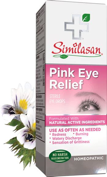 Pink Eye Relief Pink Eye Drops Pink Eye Treatment Similasan Usa