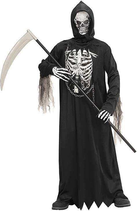 Widmann Childrens Costume Grim Reaper Uk Toys And Games
