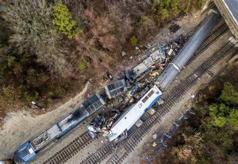 Officials Review 2018 Amtrak Crash That Killed 2 Crew In Sc The Columbian