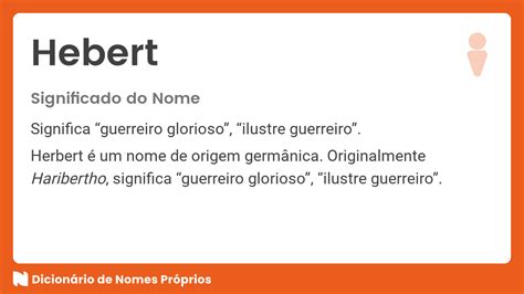 Significado Do Nome Hebert