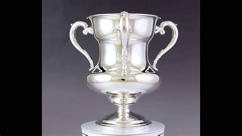 Impressive American Sterling Silver Three Handle Trophy Loving Cup