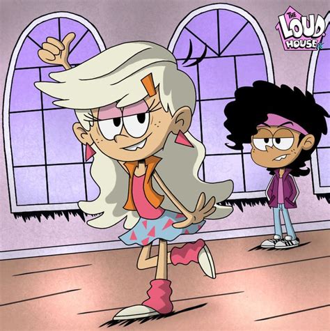 Linka Loud 80s Au By Thefreshknight The Loud House Fanart Loud House Sisters Loud House