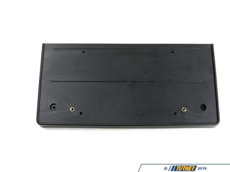 Front bumper tow hook license plate mounting bracket holder aluminum adjustable car license plate for bmw 1 3 x5. 51117175017 - Genuine BMW License Plate Bracket | Turner Motorsport