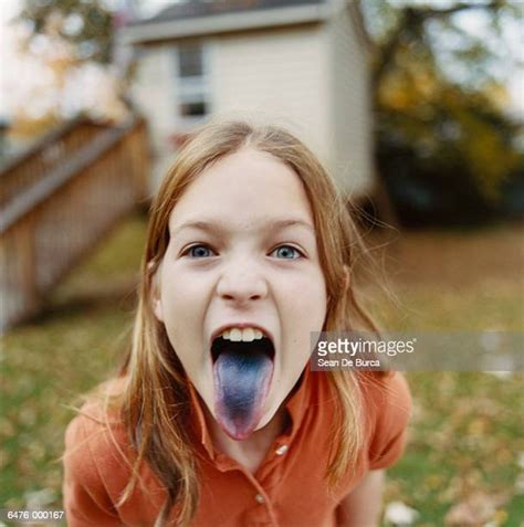Blonde Girl Tongue Photos Et Images De Collection Getty Images