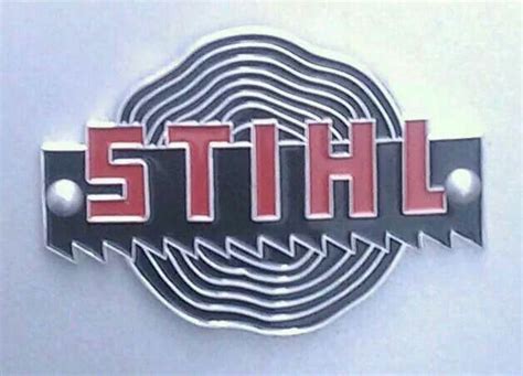 The Old Stihl Logo Beautiful Stihl Old Things Garage Signs
